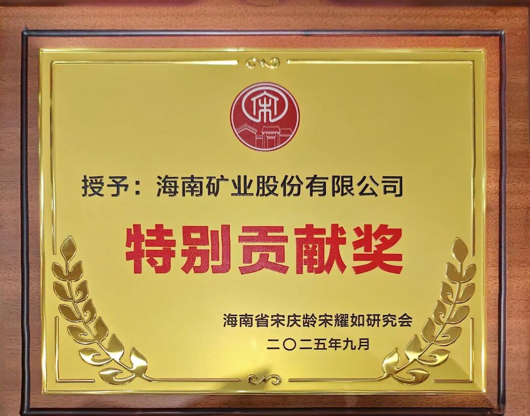 918博天堂获海南省宋庆龄宋耀如钻研会“出格贡献奖”
